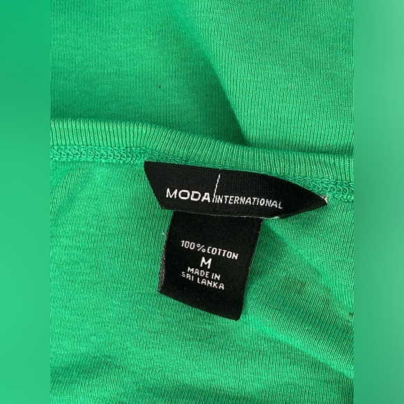 Moda International Tee Shirt - Green - Picture 3 of 4